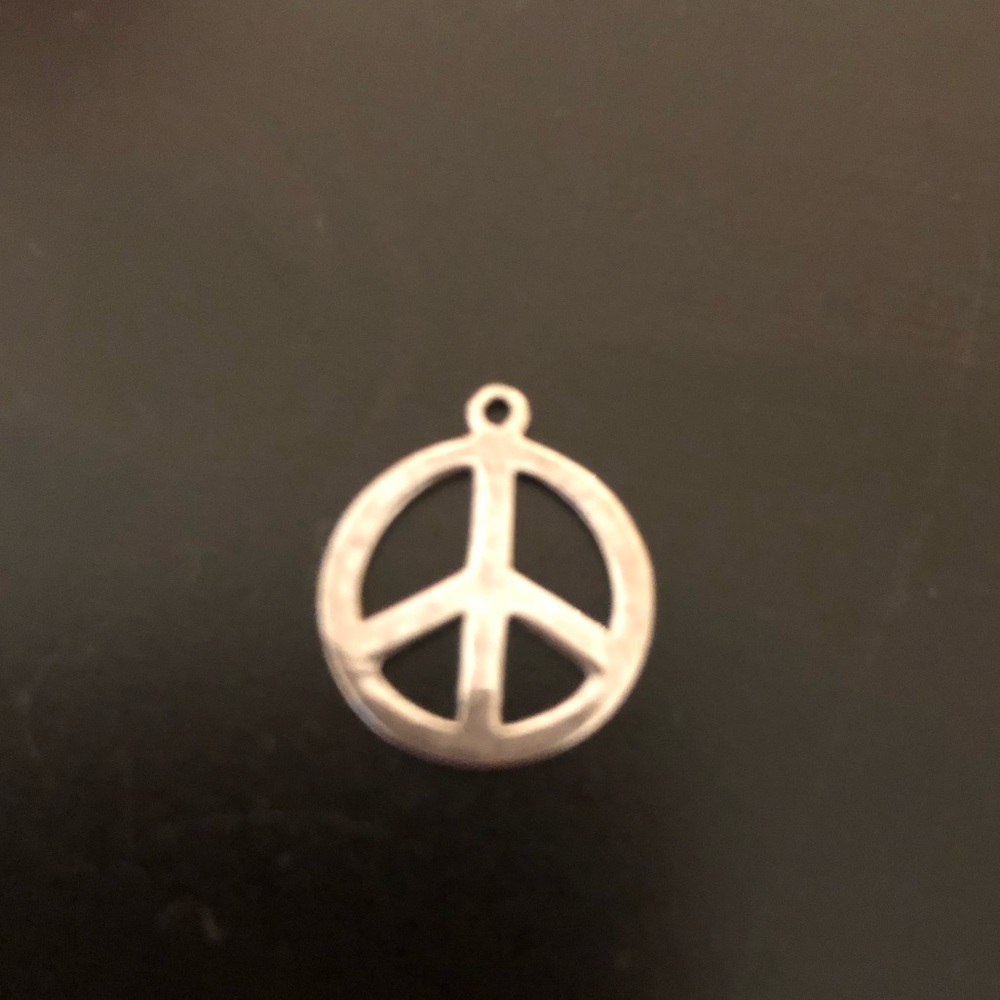 Sterling Silver Peace pendant